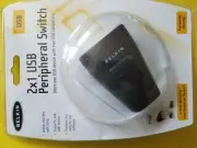 Belkin 2x1 USB Peripheral Switch F1U201V 2 Ports External New!!!