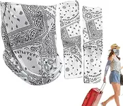 Sun Protection Neck Cover | Outdoor Face Masque Cover,UVA And UVB Resistant, Breathable Ice Silk Neck Protection With Ear Loops, 360 Degree Coverage For Cycling