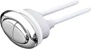 Universal Size Toilet Flush Button Replacement for Dual Flush Toilets Toilet Push Button Flush Replacement ABS Smooth, Type+1