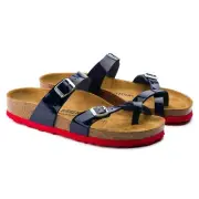 Birkenstock Mayari Dress Blue Patent Birko-flor - NEW IN BOX! NIB