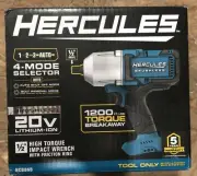 Hercules 20V Brushless Cordless 1/2 1200ft. lbs (Tool Only) HCB86B, 59398 (A10)