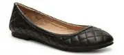NEW Women's Zigi Soho "Giada" - WAS $50! - Black, flexible quilted flat