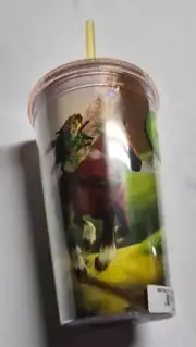 Nintendo: Legend of Zelda Ocarina of Time Plastic Travel Cup With Straw 2016
