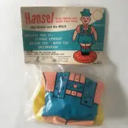 Hansel and Gretel Inflatable Toy Vintage 1960s Japan Premium Designs Inc NY