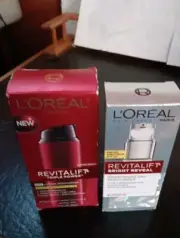 L'OREAl Revitalift Triple Powder And L'OREAl Bright Reveal Moisturizer