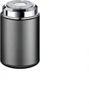 Mini Electric Shaver, Portable Electric Shaver for Men, Pocket Size Washable, Mini Electric Razor with USB C Rechargeable, Waterproof 1Pack Gray