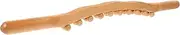 Wood Massage Tool Massage Stick for Whole Body Relief Fitness Muscle Massager with Round Beads Portable Skin Friendly Design for Home Office and Travel