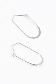 Flat Wire Earrings--RAN-154S