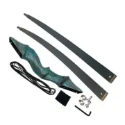 Archery Recurve Bow Longbow Takedown Bow Limb Longbow for Hunting Shooting