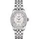 TISSOT 天梭 官方授權 Ballade COSC 80小時矽游絲機械女錶 迎春好禮-銀/32mm T1082081111700