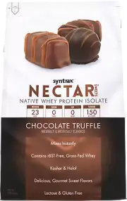 Syntrax Nectar Protein 2lb Powder Whey Protein Isolate Sweets Discounted New
