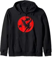 [DC Comics] Batman Moonlit Crime Fighting Team Alt Zip Hoodie