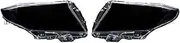CLZCNQLX Headlight Lampshade Transparent Lens Cover Compatible for Toyota Alphard Vellfire AH30 Pre-facelift 2015-2017 Left and Right