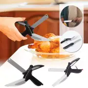 Smart Cutter 2 in 1 Knife & Kitchen Scissors Food Cutter Scissors With Cut Board