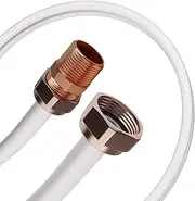VIOKS Inlet Hose Extension for Washing Machine Dishwasher 2.5 m Washing Machine Hose Extension Diameter 19 mm Inlet Hose Extension