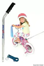 PUSH ME HOME® Parent Assistance Push Handle for Kids Bike with training wheels