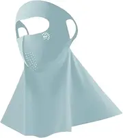 [Dickly] Sun Protection Face Cover Neck Face Cover Backpacking Gardening Foldable Beach