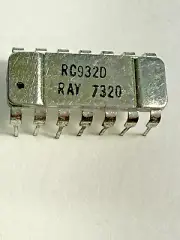 Raytheon Avionics RC932D DTL IC 1973 4 Input NAND/NOR Buffer NASA