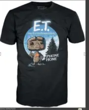 Pop Tees Exclusive E.T The Extra Terrestrial XL Collector's T-Shirt New Funko