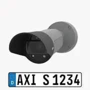 AXIS Q1700-LE 2MP OUTDOOR BULLET, LPR, 18-137MM VF 8XOPTICAL ZOOM LENS, OPTIMIZEDIR
