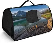 Pet Handbag,Glacier National Park Fashion Dog Carrier,Small Pet Carrier,pet Carrier Handbags,Travel Pet Handbag for Cat and Samll Dog