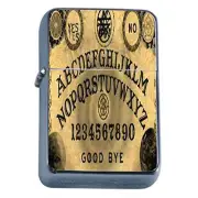 Windproof Refillable Oil Lighter Ouija Board D1 Talking Spirits Spooky Occult
