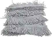 YOSADIER 1Roll Fringed Trim Tassel Elegant DIY Sewing Material for Curtains Cushions More for Home Tailor Shops Weddings Parties Grey Color for Edging Decor