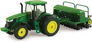 Ertl Collectibles John Deere 7215R Tractor with Grain Drill
