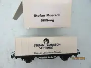 HO - Marklin 4481 / 95714 Container Car "Stefan Morsch Stiftung - Leukemia" NIB*