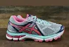 Asics Women's GT-2000 v3 (Narrow 2A) - Lightning/Hot Pink/Navy (T553N.9335) SZ 6