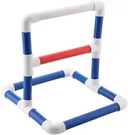 Bird Playground, Parrot Play Perch Center, Bird Play Gym Toy Cage Accessories for Small Middle Parakeets Cockatiels Finches Budgie (PVC 2)