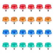Refkectors Sunlite 1in w/Bolt Assorted Card of 24