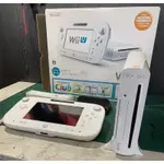 任天堂 日版 二手 WIIU 主機 同捆 32GB附原廠電源變壓器/手把/HDMI線 內建WII SPORTS CLUB