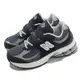 New Balance 童鞋 2002R 寬楦 中童 大童 休閒鞋 深藍 灰 魔鬼氈 麂皮 運動鞋 PV2002SF-W