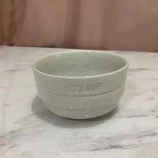 法國🇫🇷Staub松露白陶瓷碗10cm小碗 復古灰色陶瓷碗14cm飯碗湯碗 可進烤箱