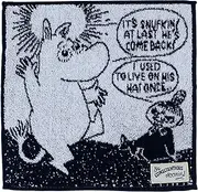 マルシン(Marushin) Marushin 1415099300 Moomin Handkerchief, Trace Friend, Scandinavia, Moomin Valley, Stylish, Cute, Towel, Mini Towel, Towel Handkerchief, Cotton