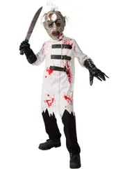 Bloody Zombie Surgeon Boys Halloween Costume