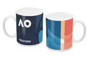 Australian Open Tennis Navy Towel Replica 2022 Design Coffee Cup
