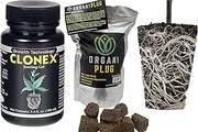 Clonex Rooting Gel 100ml with VPS OrganiPlug Hydroponic Seed Starter Plugs 50 Pack - Bundle