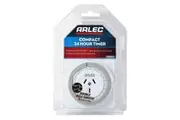 Arlec 24 Hour Timer Switch 48 ON/OFF Maximum Setting 230-240V 10A