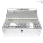 30''x13''x10 Cuboid Aluminum Tool Box for Trailer Truck Pickup Truck Bed Storage