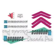 Mongoose - 1987 Decade Pro Decal set - old school bmx