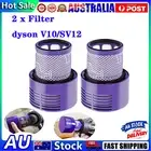 2 Pack For Dyson V10/SV12 Post Filter Absolute Cyclone Washable Total Clean