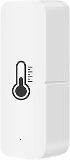 Humidity Sensor, Smart Digital Temperature, Humidity Monitor, Wireless Hygrometer Accurate Indoor Temperature and Humidity Gauge, 1.97x0.79x3.15 Inches Compact Abs Design for Comfortable Living