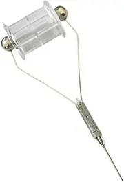 Fly Tying Bobbin Holder Tool for with Stainless Steel and Porcelain Tips