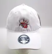 Club Cap Swatfest Golf White Strapback Golf Hat NEW with tag