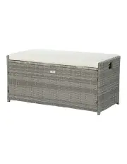 [Gardeon] Outdoor Storage Bench Box in Grey