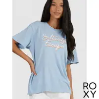 在飛比找PChome24h購物優惠-【ROXY】DAISY TEE T恤 灰藍