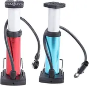Kisangel Cycling Pump Portable Mini Bike Air Pump Multi-Function Valves for Bikes Cars Balls Toys Aluminum Alloy Gas Needle