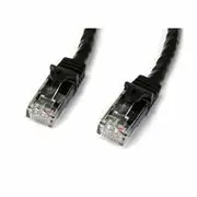 StarTech 3m Black Snagless Cat6 UTP Patch Cable - N6PATC3MBK